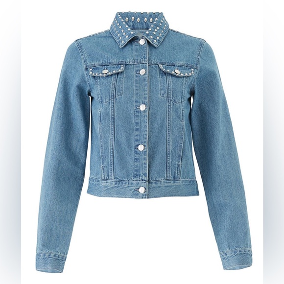 Samantha Sipos “You Are My Sun” Denim Jacket, NEW - Picture 3 of 16